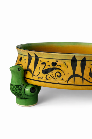 Selçuklu Kuş Ayaklı  Kase 28 cm