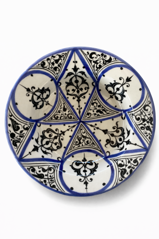 Selçuklu Stilize Desenli Kase 19 cm