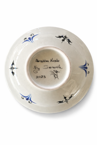 Selçuklu Stilize Desenli Kase 19 cm