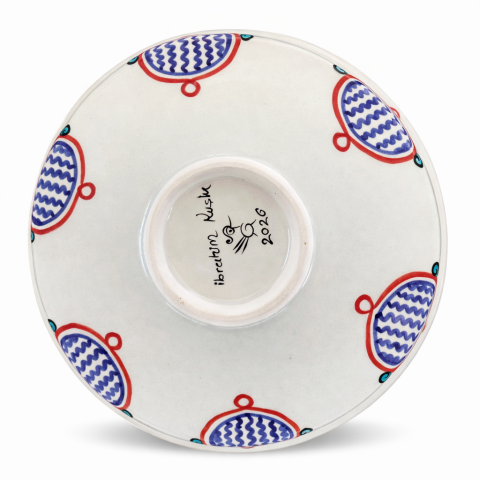 Selçuklu Atlı Asker Motifli Tabak  26cm